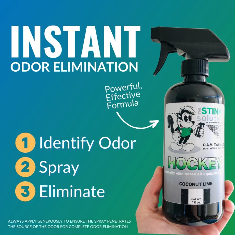 The Stink Solution Hockey Odor Eliminating Spray Unscented - 2