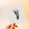 HELLO BOO Inkless Hand & Footprint Kit, 4 Print Cards,