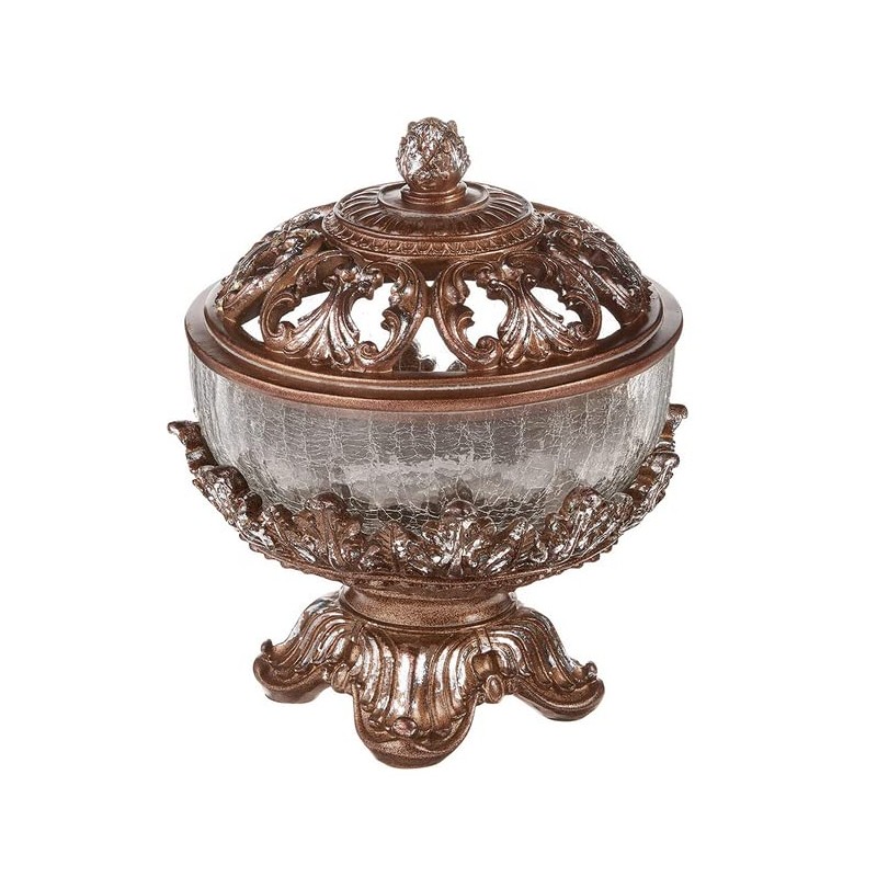 OK Lighting Royal Victorian Decorative Box, Bronze