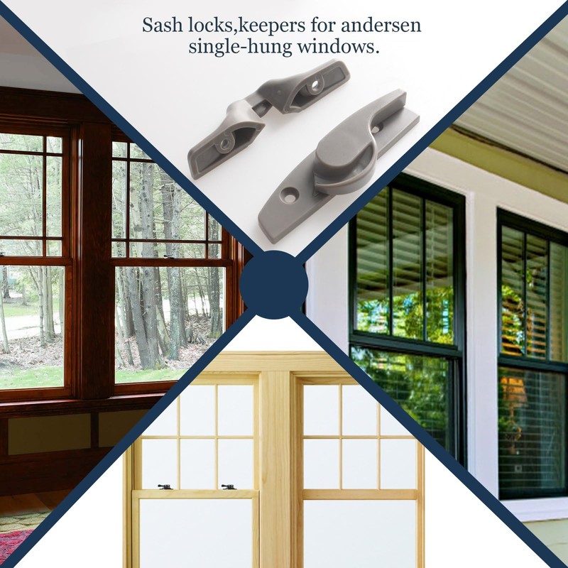 Window Lock for Andersen Sash Locks and Retainers Keepers,Window Safety