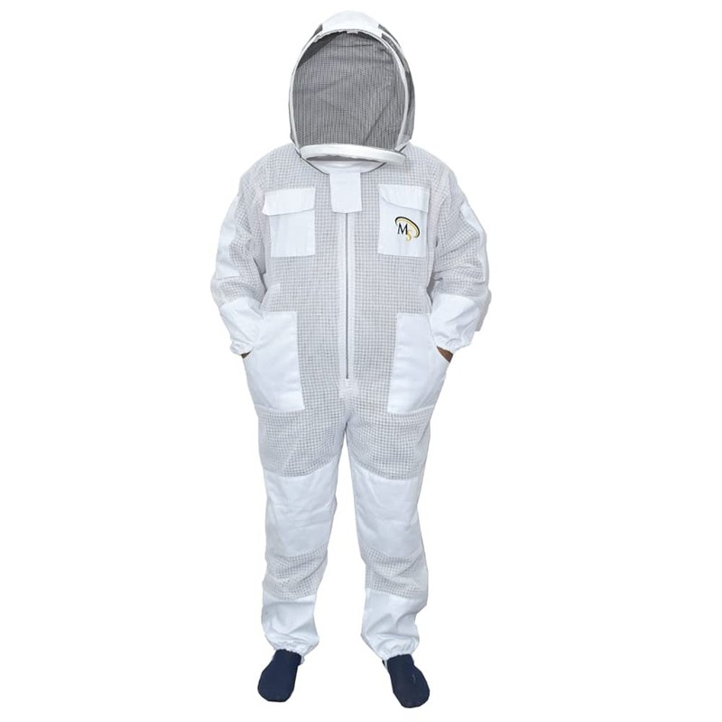 MS 3 Layer Bee Suit with One Pair Bee Gloves