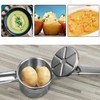 EZONEDEAL Stainless Steel Potato Ricer Heavy Duty Potatoes Masher with