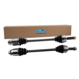 TRQ Rear CV Axle Assembly Set Compatible with 2009-2014 Honda Pilot