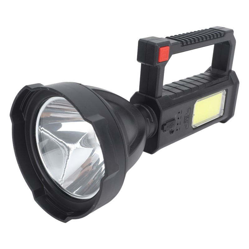 Handheld Spotlight Strong Light Waterproof Rechargeable Spotlight Flashlight LED Searchlight