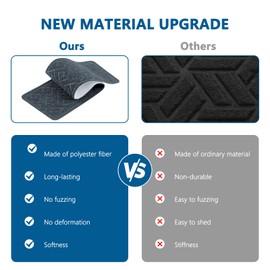 Stair Treads for Wooden Steps Indoor, 15 Pack 8" X 30" Non Slip Carpet Stair Treads with Reusable Adhesive for Kids Elders and Dogs, Surface Polyester TPR Backing Stair Rugs