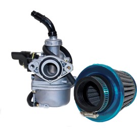 GLENPARTS PZ19 Carburetor with 35mm Air Filter Gaskets fit for a 2021 Ace Power 125cc kids 4 wheeler ATV Quad 90cc Baja 90 Canyon 90 U CN90-U Wilderess 90 WD90 Trail 90 WD90 U with VIN prefix LE8S