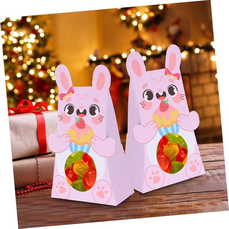 Operitacx 10pcs Boxes Easter Candy Box Candy Containers Egg Hunt