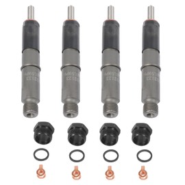 Kessocco 4pcs 3932123 Fuel Injectors Replacement for Cummins 4BT 3.9L Diesel Engine Truck Aftermarket Parts