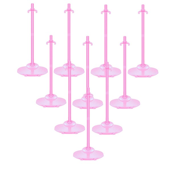APOHALO 10 Pcs Doll Stands Display Holders Doll Stands Doll