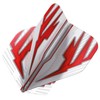 Hardcore Radical White & Red Extra Thick Standard Dart Flights