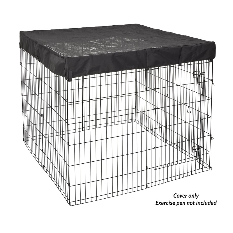MidWest Homes For Pets Square Exercise Pen Fabric Mesh Top
