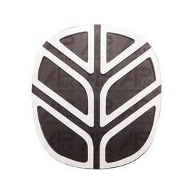 Rear Mudguard Badge Emblem Logo Plastic Replacement for Fiat Agri 110-90 120-90 Tractor