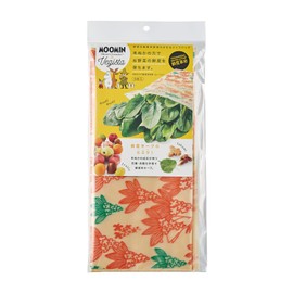 Rice Bran Power Freshness Retention Bag, Moomin (Pack of 8), Cogit 026824, Width 11.8 x Height 15.7 inches (30 x 40 cm), Freshness Retention Bag, Freshness Zipper Bag, Storage Bag, Vegetables, Freshness Zipper, Zipper Bag, Zipper Lock, Food Storage Bag, 