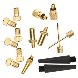 Mipcase 1 Set Bicycle Valve Adapter Set Durable Inflation Connectors for Sv Dv Valves Easy to Install Biking Accessories for Air Pumps and Compressors