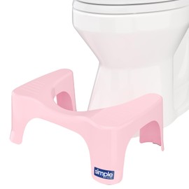 Squatty Potty The Original Bathroom Toilet Stool Curve Lightweight with Sleek and Modern Design, Pink, 7" new