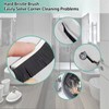 SSKHE 2 x Window Track Cleaning Brushes, Multifunctional Hard Bristle