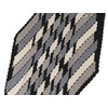 Allegra K Women's Pleated Scarf, Neckerchief, Checkered Pattern, Rhombus Shape,