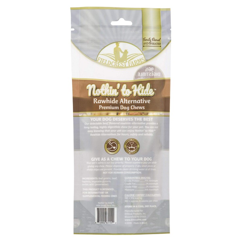 Fieldcrest Farms Nothin' to Hide Rawhide Alternative Small Twist St