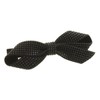 VINGTAINE H-751-BK Studded Style Ribbon Barrette Head Access, Simple Hair