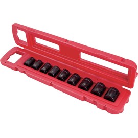 CRAFTSMAN Impact Socket Set, Metric, 3/8", 9Piece (CMMT15881)