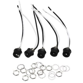 ChaRLes 5 x Rotating Metal Canopy Switch with 4 Inch Wire Switch