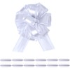 6 PCS Wave Point Large Pull Bows,6 inches Gift Bows