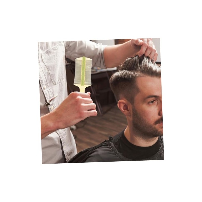 Peines Anticaspa de Plástico con Mango Ergonómico, Doble Cara, 6