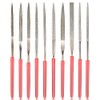 10Pcs Mini Metal File, Mini Diamond Needle File Set, Diamond File Set, Metal File Set Hand Tools, Miniature and Model Files, Small File Jewelry Stone Carving Tools