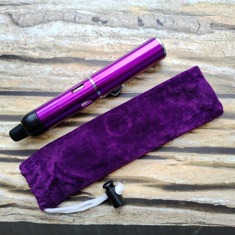 Torch Lighter,Handheld Multifunctional All-in-One Tube Built-in Detachable Windproof Lighter,Outdoor,Indoor,Camping,Candle,Birthday,Purple(2PCS)