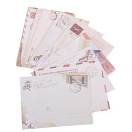 DOITOOL 60pcs Retro Mini Envelopes for Blessing Cards Tiny Paper Letter Envelopes for Weddings Birthdays Invitations and More