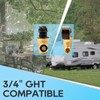 RVGUARD RV Water Pressure Regulator Valve With An Adjustable Knob,