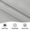 Vatge Sidelight Curtains for Front Door Privacy, 12 Inch Wide