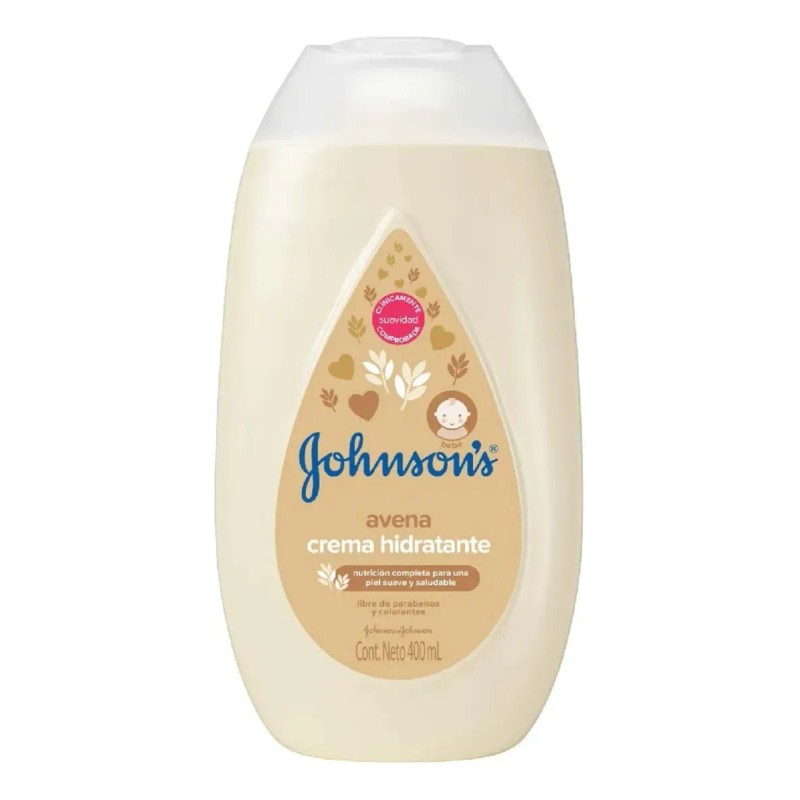 Crema Corporal Bebé Avena 400ml Johnson's