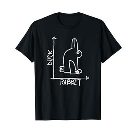 Funny Science Nerd Duck or Rabbit Physics Math Geek T-Shirt