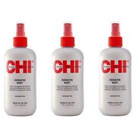 CHI Keratin Mist Leave-In Strengthening Treatment, 12oz (Pack of 3)