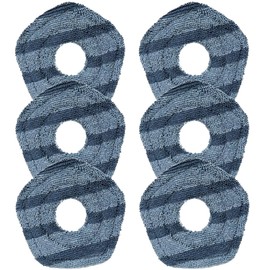 Eufy Ufie X10 Pro Omni Replacement Mop Pads Washable Overlapping X9 Pro Mop Cloth (6 Pack)