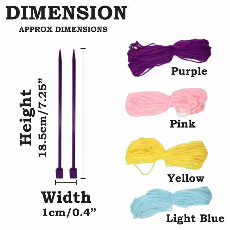 Kids My 1st Knitting Set Design Create Your Own Ideal