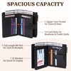 Espera Small Wallet Women Leather RFID Blocking Bifold Ladies Compact