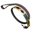 Carlos Diaz Genuine Leather Waxed Embroidered Polo Dog Lead
