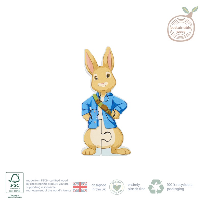 Orange Tree Toys OTT06944 Wooden Puzzle, Multicolour