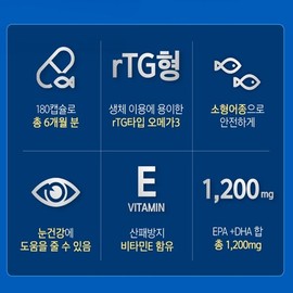 Jun's partner company High-dose Omega 3 How to lower triglycerides for men and women rTG Altige Omega 3 for about 6 months / 고용량 오메가3 남성 여성 중성지방 낮추는법 rTG 알티지 오메가3 약 6개월분