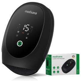 Medisana Hand Massager for Arthritis and Carpal Tunnel, 6 Modes 6 Intensities Hand Massager with Heat and Compression, LED Display Hand & Wrist Massager, Gift for Women/Men, Office & Home Use