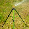 Hourleey Impact Sprinkler on Tripod Base, Heavy Duty Brass Sprinklers