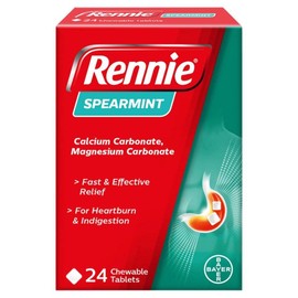 Rennie Rennie Spearmint 24 Tablets
