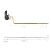 Opzour Toilet Handle Replacement Kit - Universal Toilet Lever with