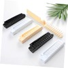 Foldable Comb, Pack of 2, Double-Sided Folding Combs in Black