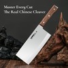ZHANG XIAO QUAN 7.3 Inch Meat Cleaver Ultra Sharp Chinese