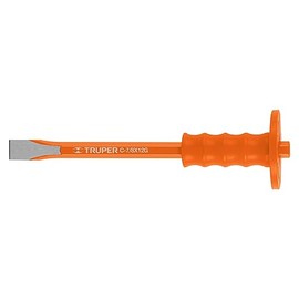 Truper C-7/8X12G, Cincel de corte frío, acero al cromo vanadio, 7/8 X 12", con grip