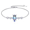 VENACOLY Evil Eye/Owl/Ladybug Bracelet for Women 925 Sterling Sliver Bracelets