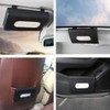 XSAJU Car Tissue Case Sun Visor Mount Tissue Holder PU